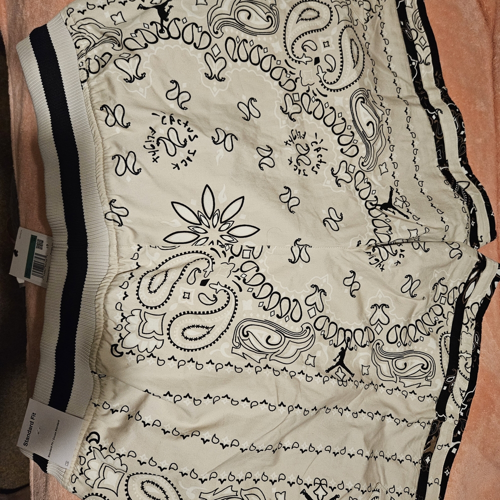 Stylish Black and White Athletic Shorts